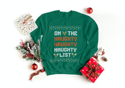 Naughty List - Ugly Christmas Sweater