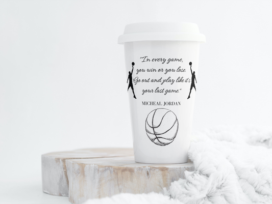 Micheal Jordan Coffee-to-Go Becher