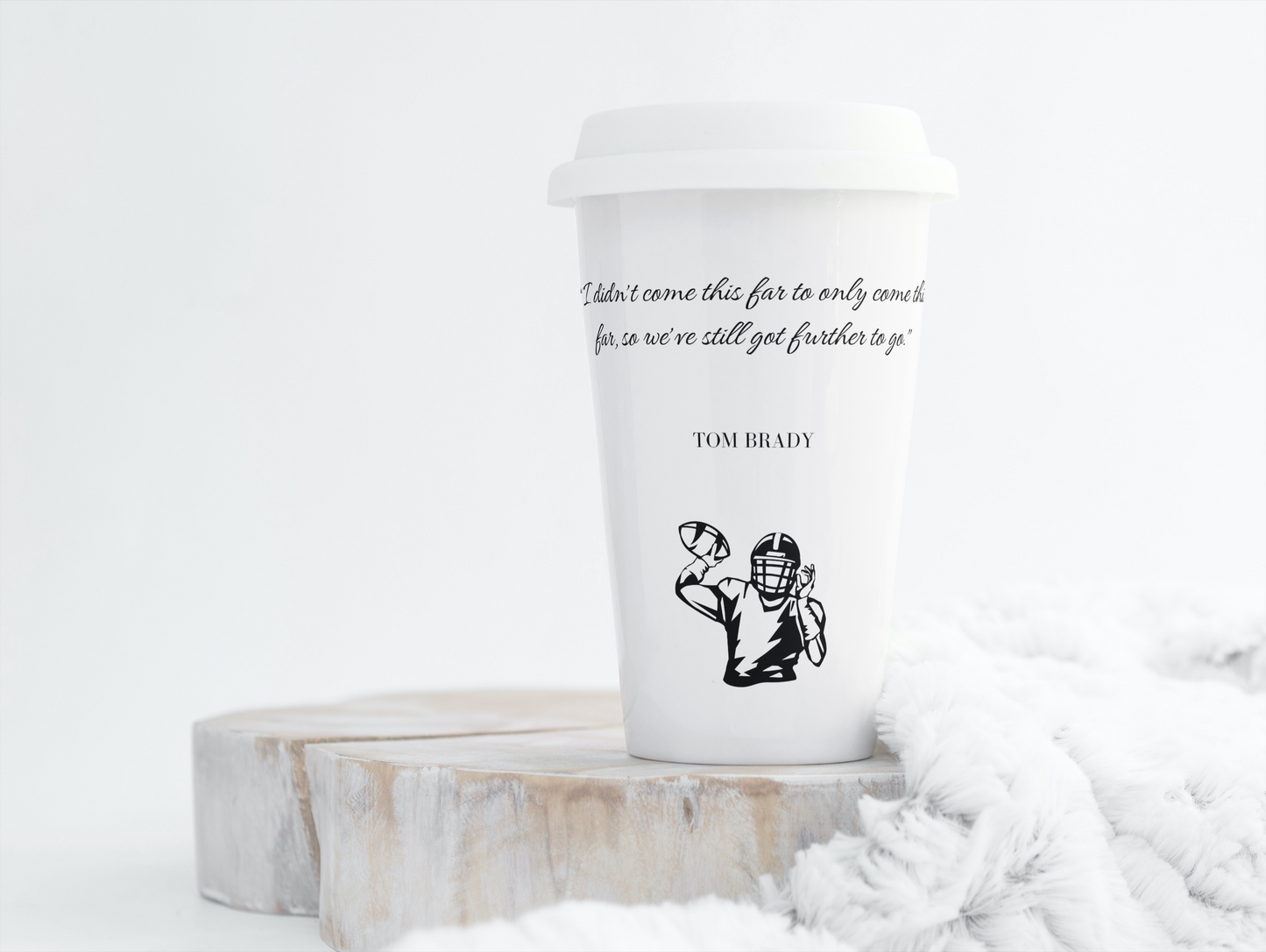 Tom Brady Coffee-to-Go Becher