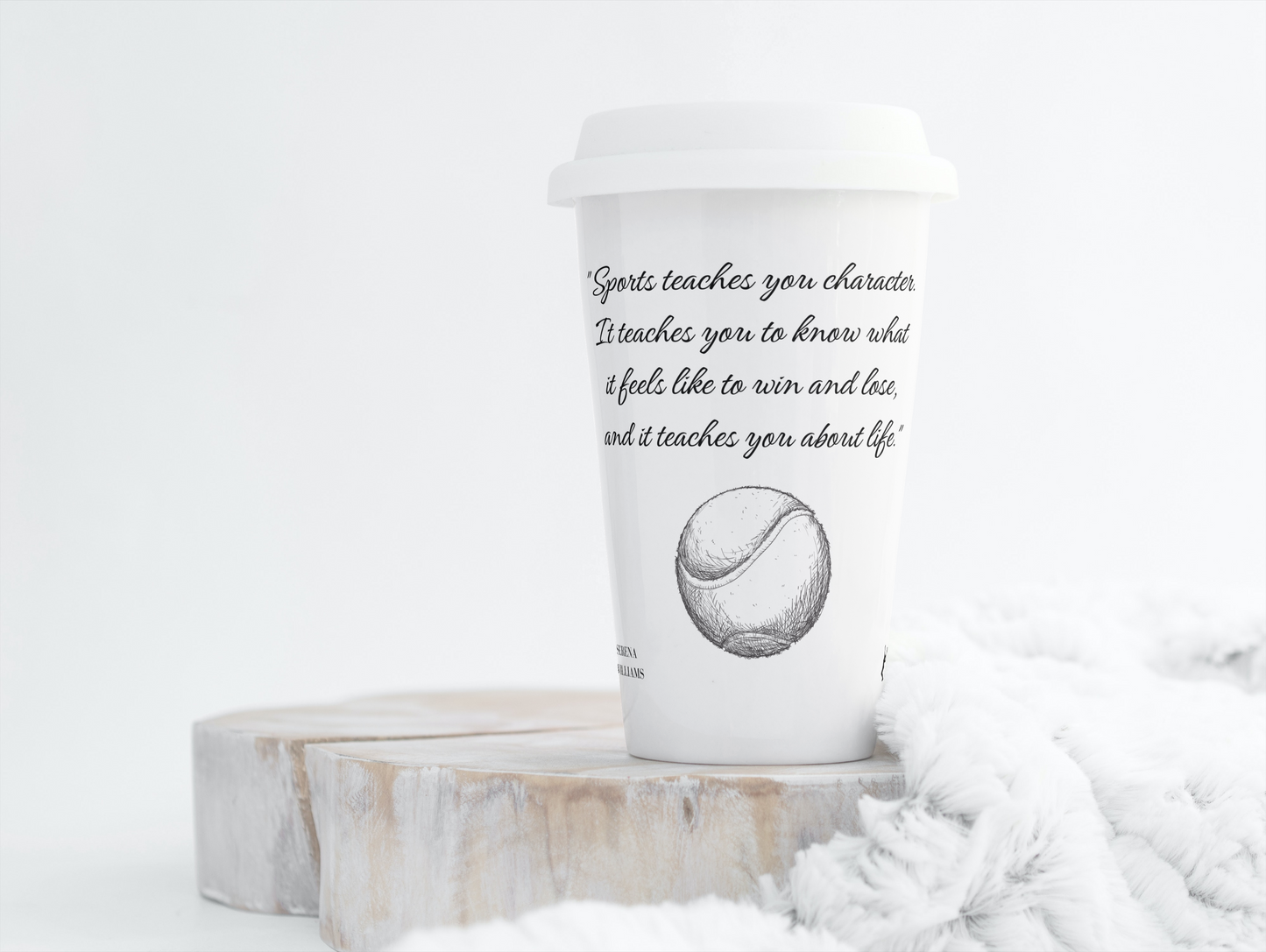 Serena Williams Coffee-to-Go Becher